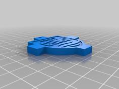 Portachiavi COMO 1907 Keychain 3D Printer Model