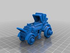 Horse-Drawn Car 3D Printer Model