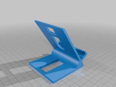 Phone Stand 3D Printer Model