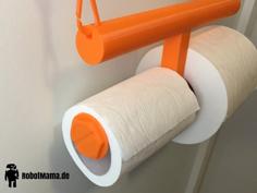 Toilet Paper Holder V2 3D Printer Model