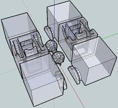 FULLY MakerBottable 3x2x1 Rubik’s Cube 3D Printer Model