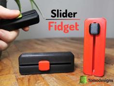 Slider Fidget 3D Printer Model