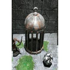 D&D Dice Prison I Or Jail With Lid For Dungeons & Dragons, Pathfinder Or Other Tabletop Games 3D Printer Model