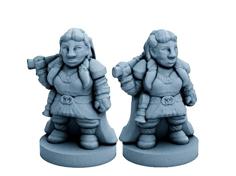 Dwarfclan War Hero (18mm Scale) 3D Printer Model