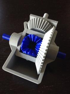 Differential Gears 3D Printer Model