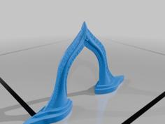 Elven Portal Ruin 3D Printer Model