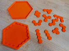 Tetrahex Puzzle 3D Printer Model