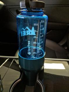 Tesla Model 3 Cupholder To Nalgene 3D Printer Model