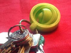 Gyroscopic Keyring 2 3D Printer Model