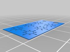 Chaos Stars Airbrush Stencil 3D Printer Model