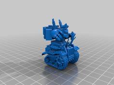 Tankbound Boss Of The Motahspirit Cult 3D Printer Model