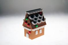 Gingerbread House 3D Printer Model