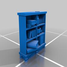 Bookshelf 3D Printer Model