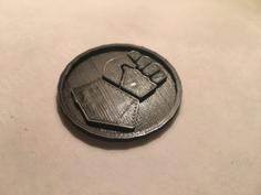 Imperial Fist Token 3D Printer Model