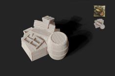 Barricade Token V1 Mansions Of Madness 3D Printer Model