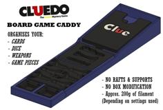 Cluedo Board Game Caddy 3D Printer Model