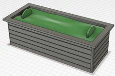 Raised Bed Gift Box 3D Printer Model