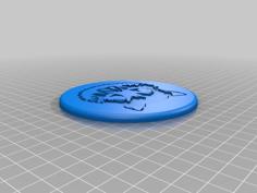 Hashibira Inosuke Coaster 3D Printer Model