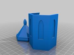 Church Tower Box 3D Printer Model