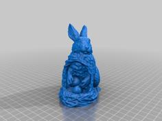 Easter Bunny 3D Printer Model