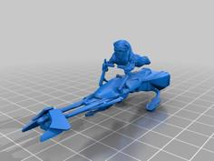 Ewok Speeder Bikes (star Wars Legion Scale) 3D Printer Model