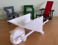 Rietveld Child’s Wheelbarrow 1923 3D Printer Model