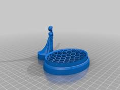 Elsa Soap Dish 3D Printer Model