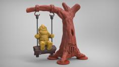 Gnome Tree Swing 3D Printer Model