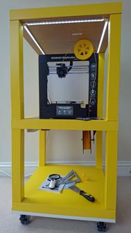 LACK Enclosure With ‘Easy-Off’ Top And Minimal Printing 3D Printer Model