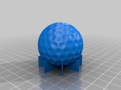 Golf Ball 3D Printer Model