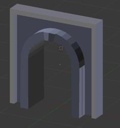 N Scale Tunnel Portal 3D Printer Model