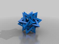 Interlocking Pyramids 3D Printer Model