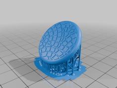 ASOIAF Miniatures Game Base Pack 30mm Round Lipped Base 3D Printer Model