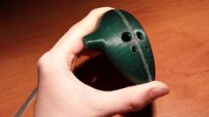 Ocarina Fully Playable Improved By St0rmingBr4in 3D Printer Model