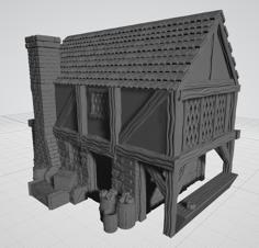 Fantasy Bakery 3D Printer Model