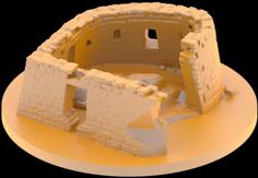 Ruins Of Machu Picchu – Temple Of The Sun 3D Printer Model