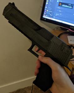 CSGO Deagle With Blowback And Shell Ejection 3D Printer Model