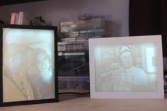 Lithophane Frames – Magnetic 3D Printer Model