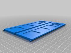 Tardis With Doors 3D Printer Model