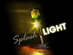 SplashLIGHT | Up-cycle Any Bottle Into A Beautiful Feature Lamp 3D Printer Model