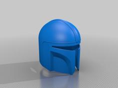 The Mandalorian Helmet 3D Printer Model