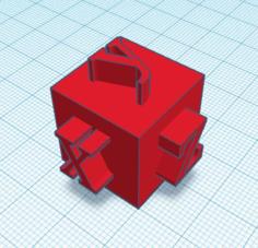 X Y Z Cube 3D Printer Model