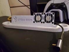 Steam Dock ( W/ Cooling) 3D Printer Model