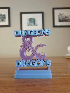 Dungeons And Dragons Ornament 3D Printer Model