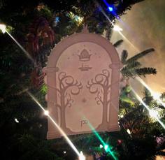 Gates Of Moria Christmas Tree Ornament 3D Printer Model