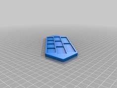 Warcry Ability Dice Box 3D Printer Model