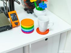 Simple Stackable Coaster 3D Printer Model