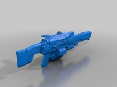 Destiny’s Horilogium Machine Gun 3D Printer Model