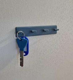 Magnetic Key Hooks 3D Printer Model