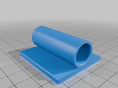 Wall Mounted Pen Holder, Simple And Robust 3D Printer Model